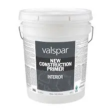 VALSPAR NEW CONSTRUCTION INTERIOR PRIMER WHITE 5 GAL - 045.0011287.008