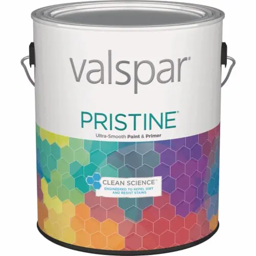 VALSPAR PRISTINE INTERIOR SEMI-GLOSS WHITE PAINT ULTRA-SMOOTH PAINT & PRIMER 1 GAL - 027.0018560.007