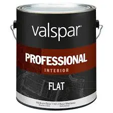 Valspar Professional Interior Latex Flat Medium Base 1 Gal - 045.0011612.007 