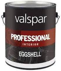VALSPAR PROFESSIONAL INTERIOR LATEX PAINT EGGSHELL LIGHT BASE 1 GAL - 045.0099411.007