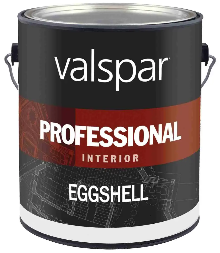 VALSPAR PROFESSIONAL INTERIOR LATEX PAINT EGGSHELL LIGHT BASE 1811 5 GALL - 045.0011811.008