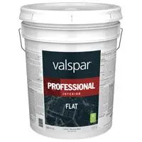 VALSPAR PROFESSIONAL INTERIOR LATEX PAINT FLAT NEUTRAL BASE 5GAL - 045.0011614.008