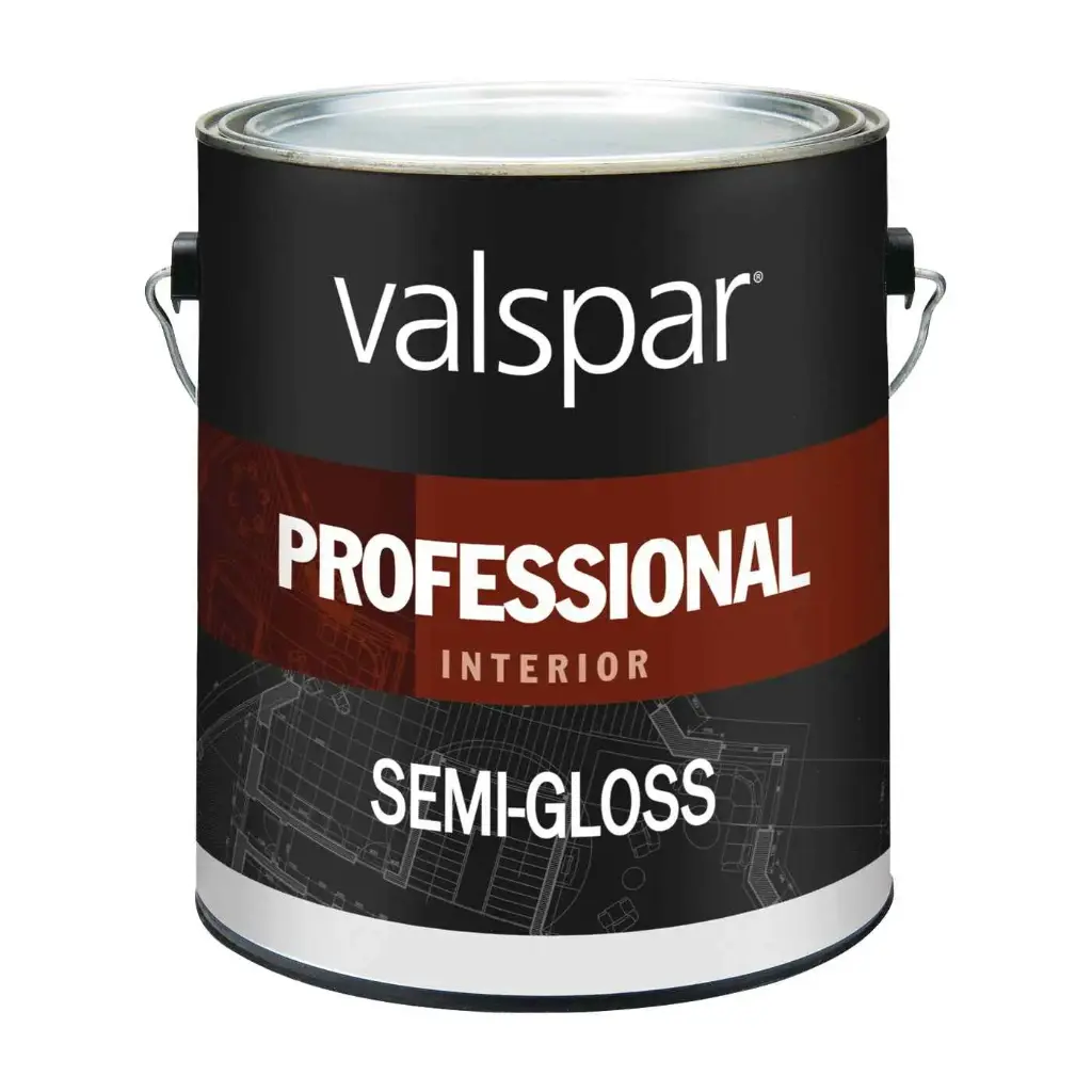 VALSPAR PROFESSIONAL SEMI-GLOSS LIGHT BASE INTERIOR LATEX PAINT 1 GAL - 045.0011911.007..