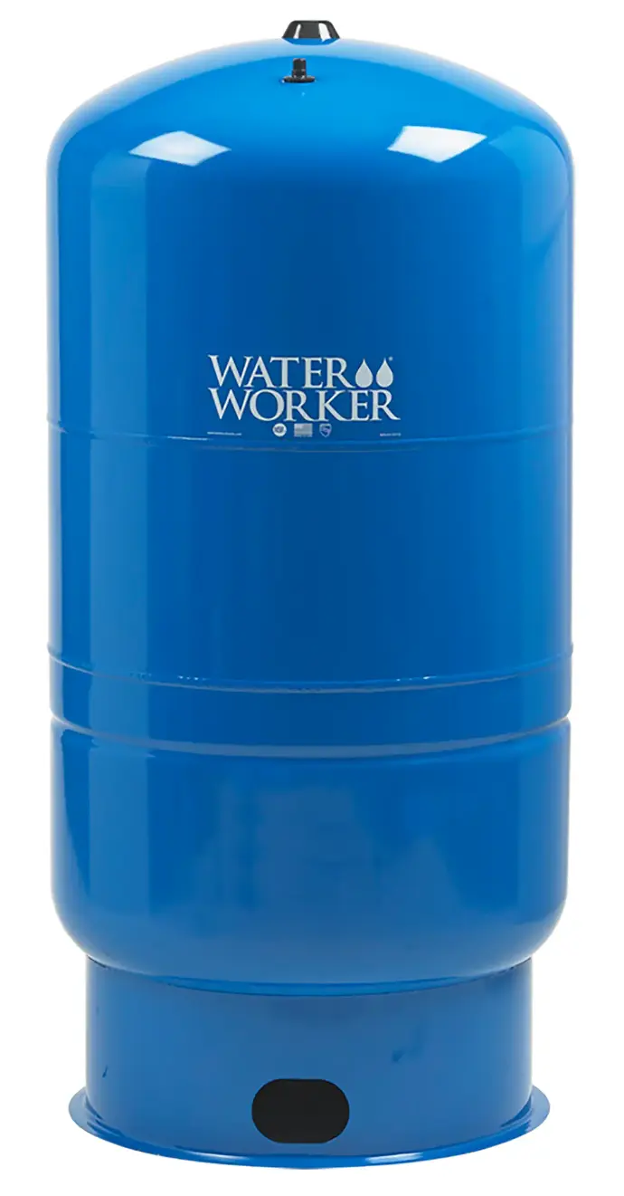 WATERWORKER HT-62B VERTICAL PRESSURE WELL TANK 62GAL BLUE - 397912