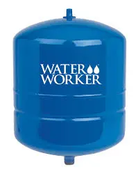 WATERWORKER HT-8B VERTICAL PRESSURE WELL TANK 8GAL BLUE - 397915
