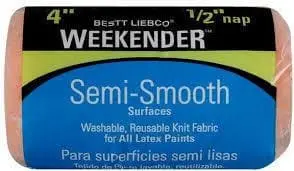 WEEKENDER 4" X 1/2" ROLLER SLEEVE SEMI SMOOTH SURFACE - 507050400