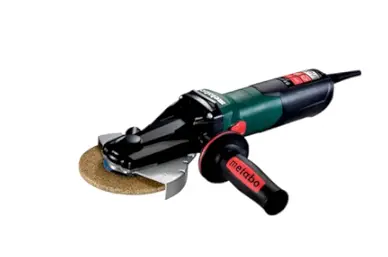 WEVF 10-125 QUICK INOX FLAT-HEAD ANGLE GRINDER METABO - 61308042