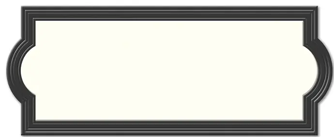 WHITE REVERSIBLE RECTANGULAR ADDRESS PLAQUE 6-1/4" X 15-3/4" HY-KO ...