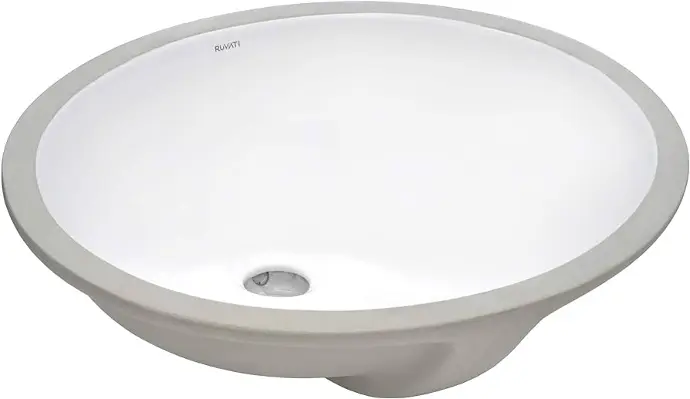 WHITE UNDER COUNTER BASIN 19" X 16" X 7" - AS 204 