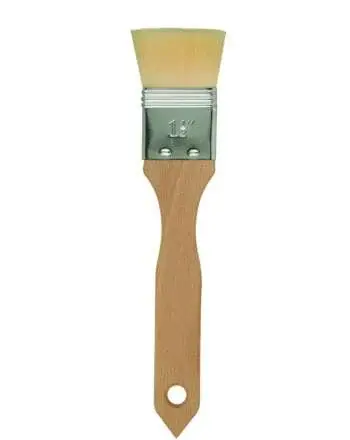 WHITE VARNISH 1-1/2" BRISTLE PAINT BRUSH - ABWV15