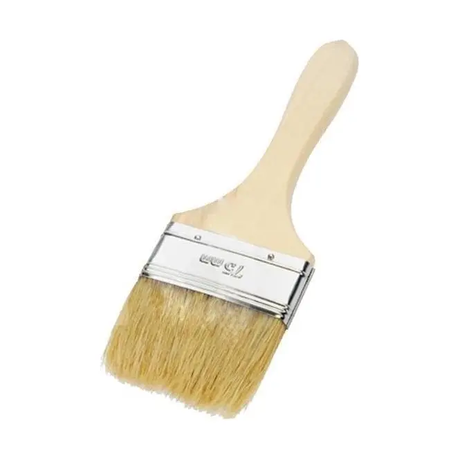 WHITE VARNISH 3" BRISTLE PAINT BRUSH - ABWV30