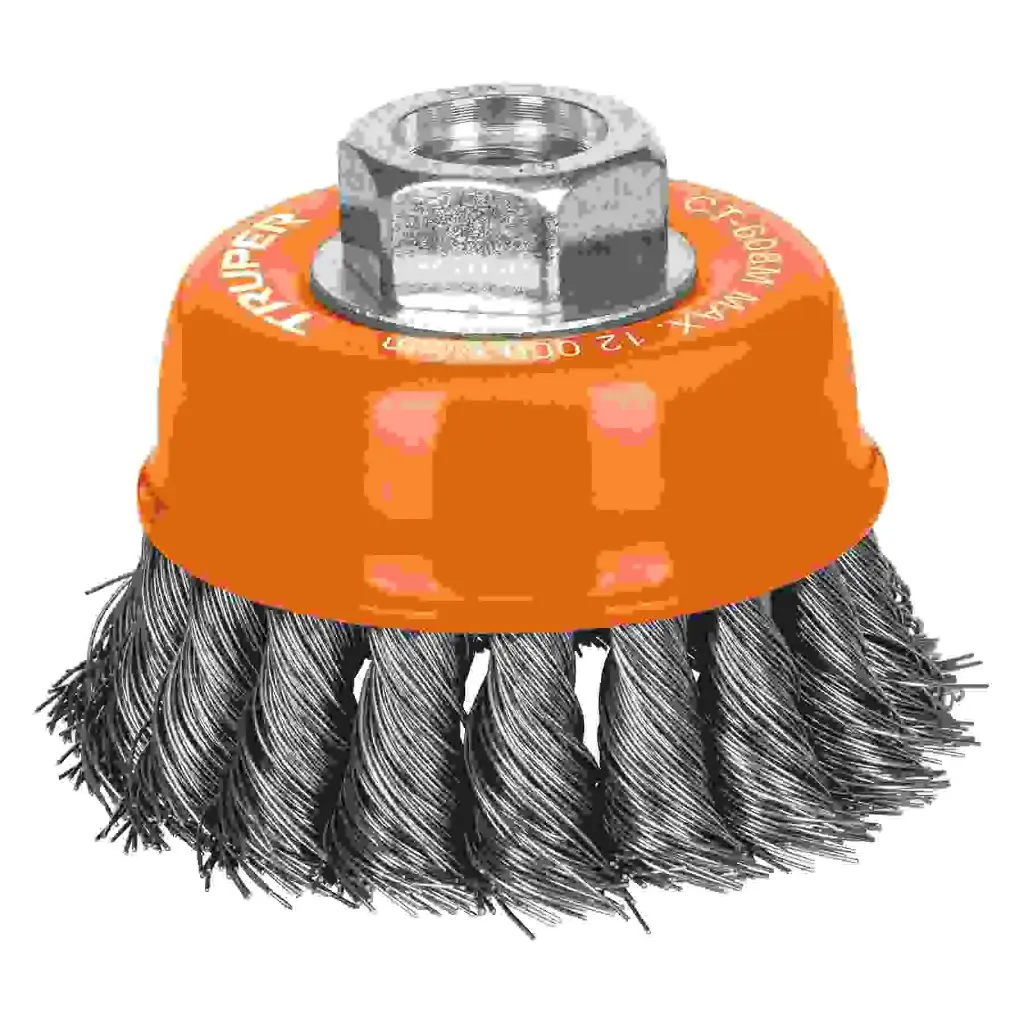 WIRE BRUSH CUP TRUPER 3"