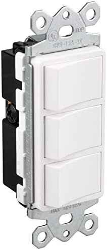 White Decora Comb. 3-Switch 1755-W - 3DS15-W