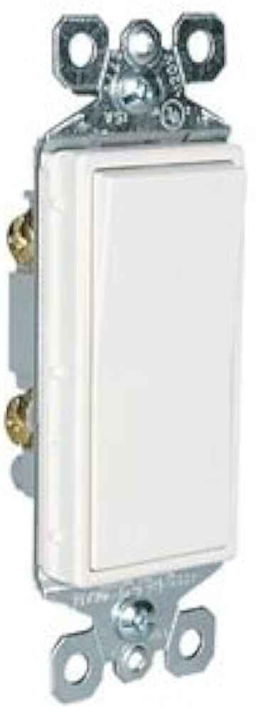 White Decorator Switch - 15A/120V - TM870-W - DS15-W