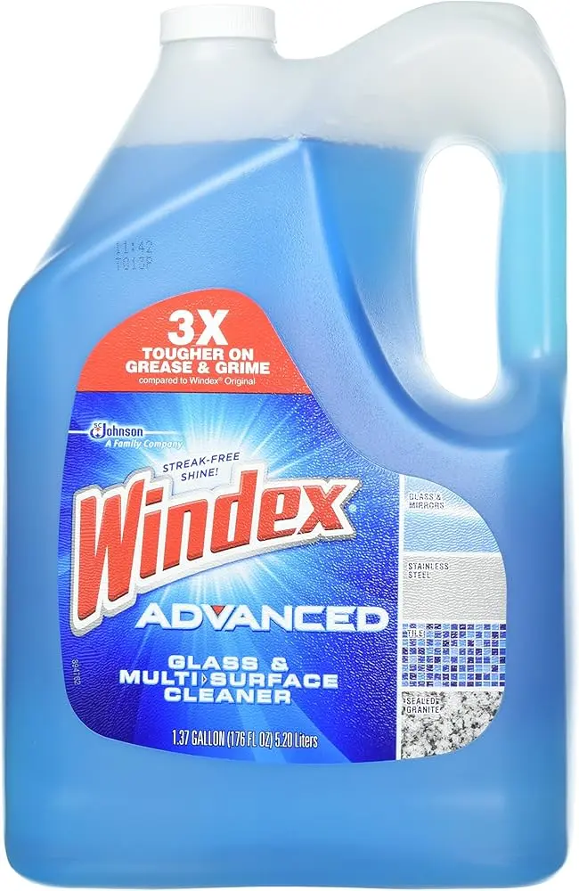 Windex Glass Cleaner 1.37Gal 176oz