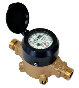 Zenner Water Meter 5/8" x 3/4" / RG3 Dr USG  Bronze Body- PPD02