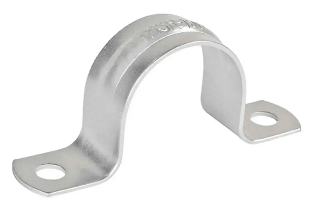 1-1/2" 2-HOLE METAL PIPE STRAP