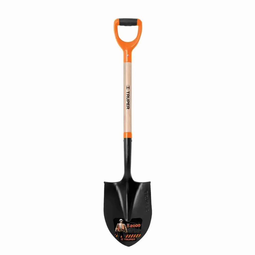 Shovel Round D Handle PRY TRUPER