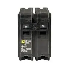 2 X 60 Amp Square D Breaker 