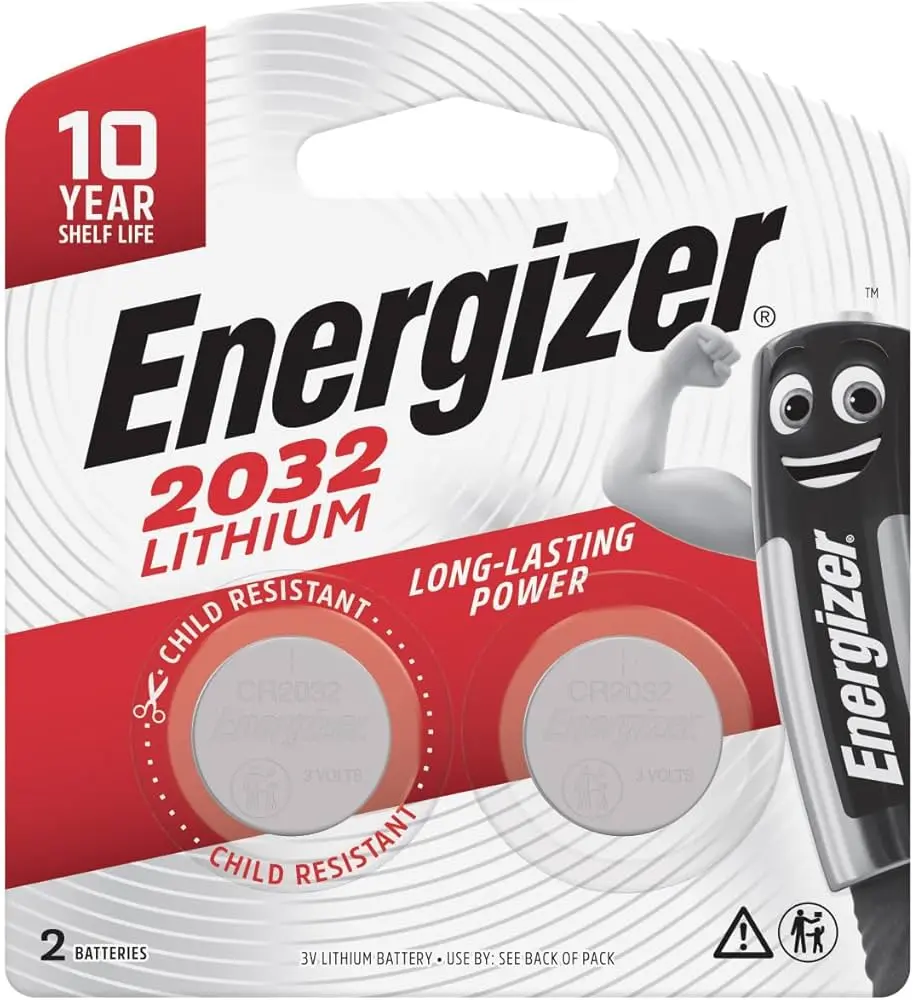 ENERGIZER 3V COIN BATTERY - 2032BP2