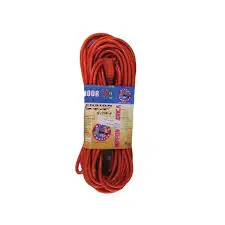 50' OUTDOOR EXT-Cord Orange 16/3 - BROWN USA - 67362