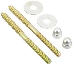 EZ-FLO Closet Screw set 1/4" x 3 1/2" (pair 40031)