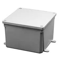 JUNCTION BOX GREY 4''X 4'' X 4''- AEJB444