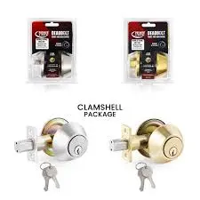 PREMIER LOCK GT MH ENTRY & SINGLE DEADBOLT BRASS US3 KW1 -EDT01-MH