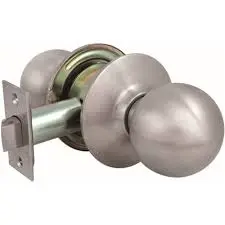 PREMIER LOCK PRIVACY LOCKSET BALL KNOB STAINLESS US32D KW1 - PR02