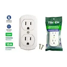 SURFACE MOUNT GROUNDED OUTLET U05-W