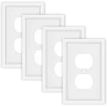 Cover Dbl Classic Switch White VT-TR