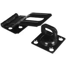 HASP SWIVEL STAPLE 3'' BLACK - DX955