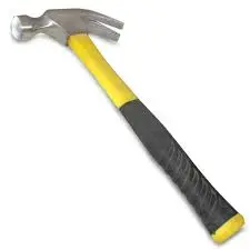STRAIGHT CLAW HAMMER ALL STEEL HANDLE 16oz - DXH5