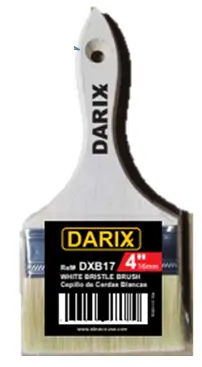WHITE VARNISH 1-1/2" BRISTLE PAINT BRUSH - DXB11