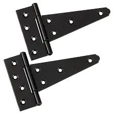 HEAVY DUTY BLACK T-HINGES 6'' 2.2MM - DX167