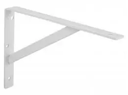 KV WHITE 300mm 12" BRACKET - 208 WH 300/4804563
