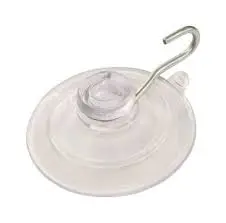 SUCTION CUP MED w/HOOK SINGLE - 341 (3548)