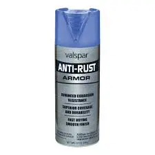 VALSPAR 21959.076 ANTI RUST SAFETY BLUE GLSS SPRAY CAN - 044.002195