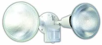 WOODS MOTION SENSOR TWIN FLOODLIGHT WHITE - L5999W