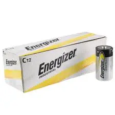 ENERGIZER C INDUSTRAIL ALKALINE 12PK BATTERY SINGLE - EN93