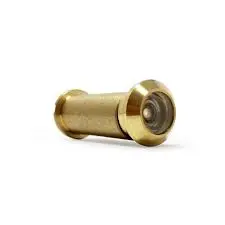 GRIP TIGHT DOOR VIEWER 160DEG 1-3/8" to 2-1/4" BRASS PLATED - DV16