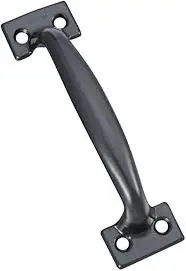 UTILITY PULL HANDLE 6" BLACK w/SCREW - FH86