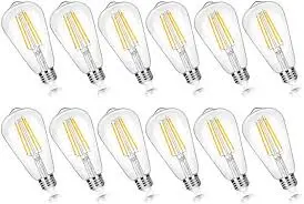 7W NON-DIMMABLE LED E26 EDISON VINTAGE BULB ST58 5000K SINGLE - ST58