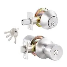 PREMIER LOCK GT TULIP ENTRY LOCKSET US32D STAINLESS KW1 - EL06
