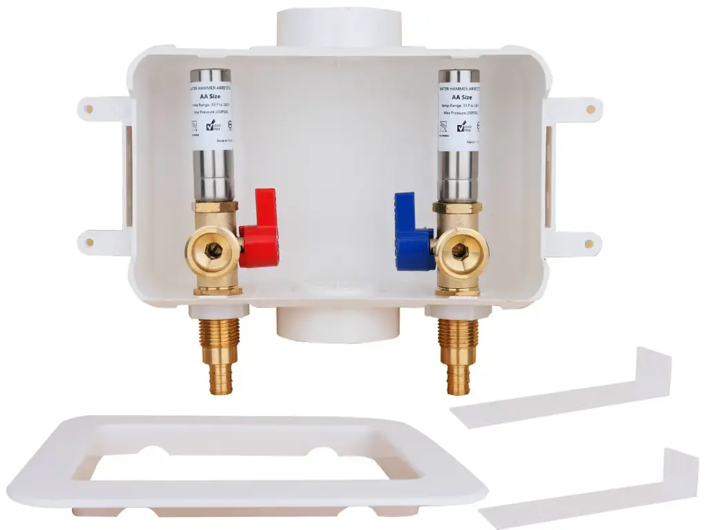 WASHING MACHINE BOX W/H&C VALVE UPC - BMLB010