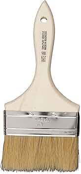 WHITE VARNISH 4" DOUBLE BRISTLE PAINT BRUSH - DXB17 