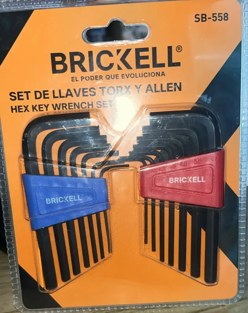 Set of Hexagonal Keys