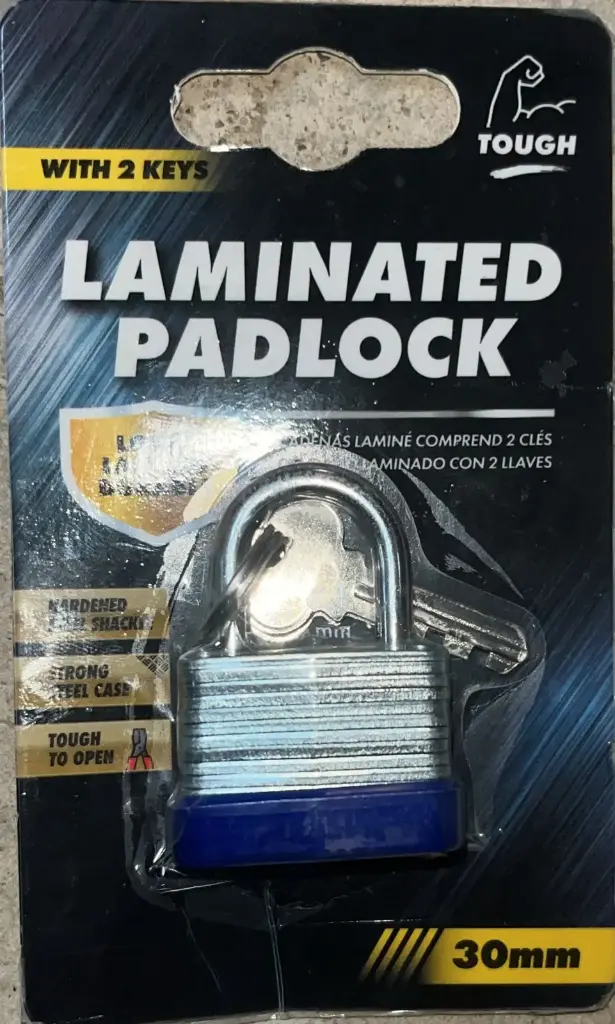 LAMINATED PADLOCK