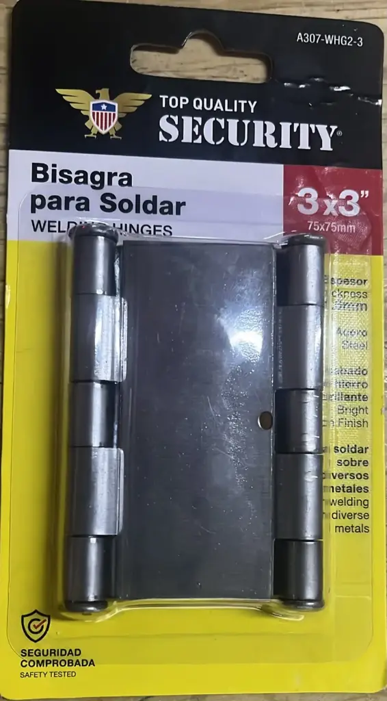 Welding Hinges 3x3