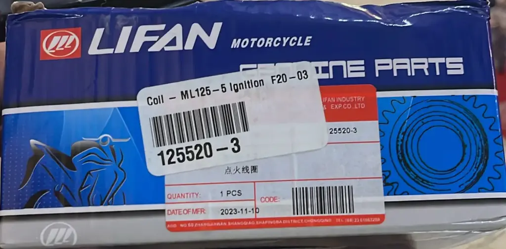 Coil-ML125-5 Ignition F20-03